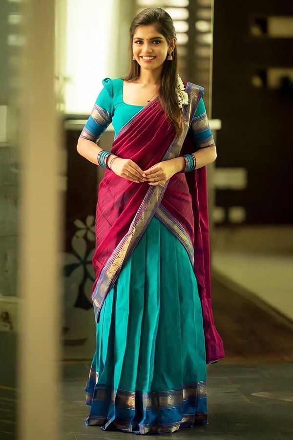 Maharashtrian Bride Nauvari Saree Look For Wedding 2022 - Anaya Designer Studio