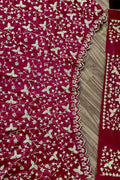 Maroon Lehenga With Dupatta