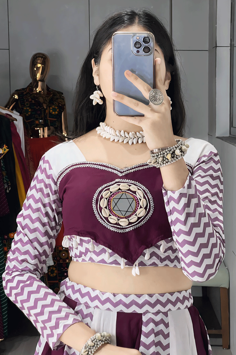 Mirror Work Blouse