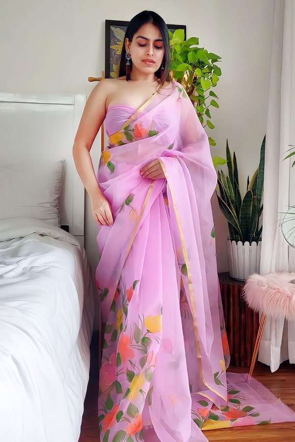Modern Designer saree for wedding Reception (10+ Colors) - Anaya Designer Studio