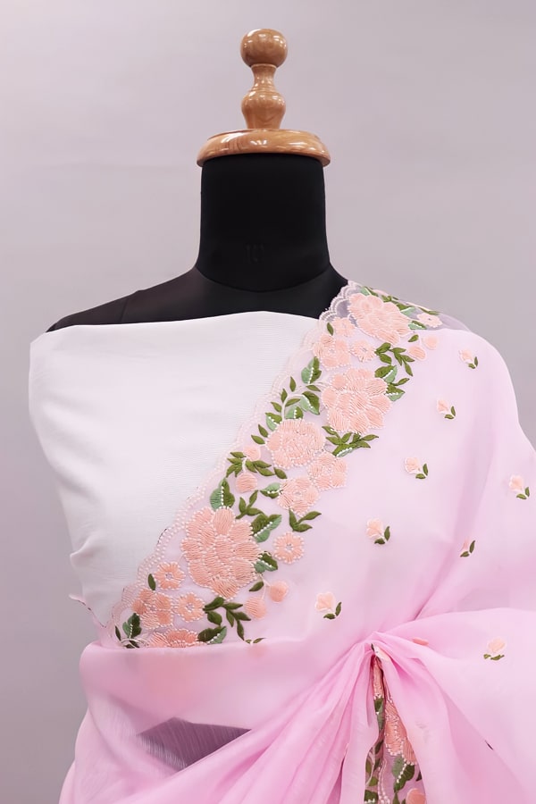 Modern Designer Saree For Wedding Guests 2022 - Anaya Designer Studio