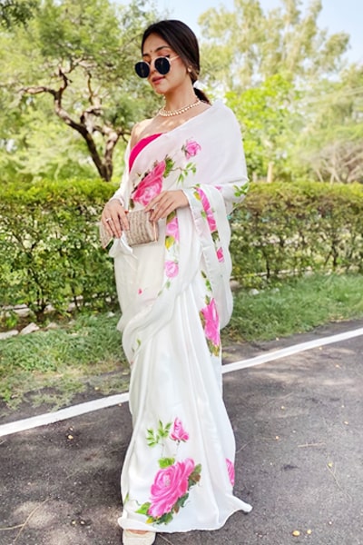 Modern farewell sarees for Teenage girl 2021 - Anaya Designer Studio