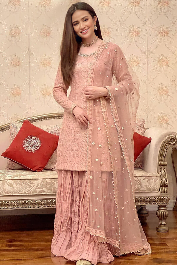 Modern simple plazo suit design 2021 latest - Anaya Designer Studio