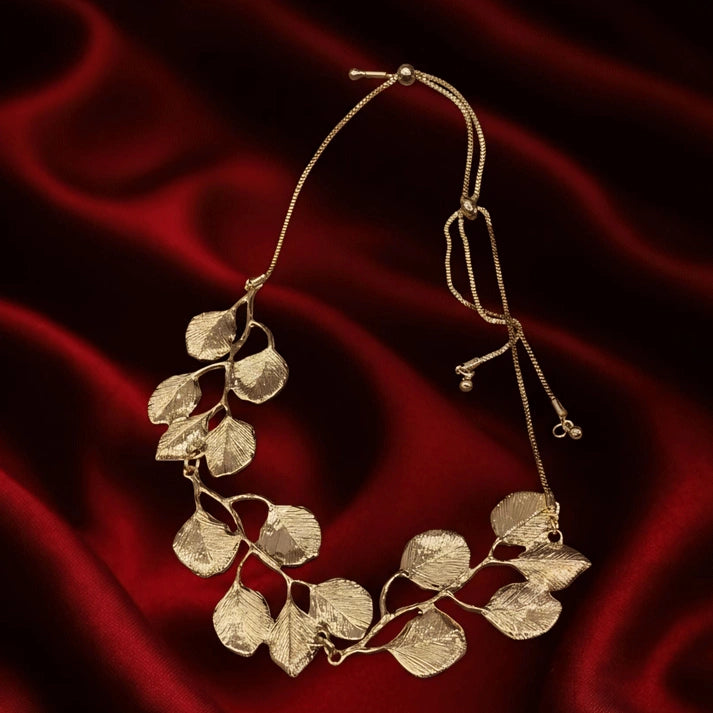 Gold Leaf Necklace