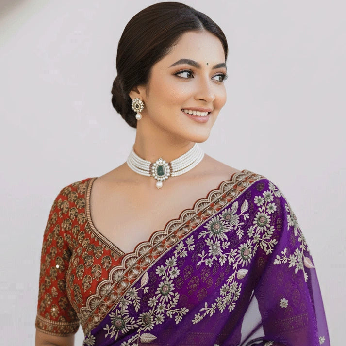 Moti Choker Necklace