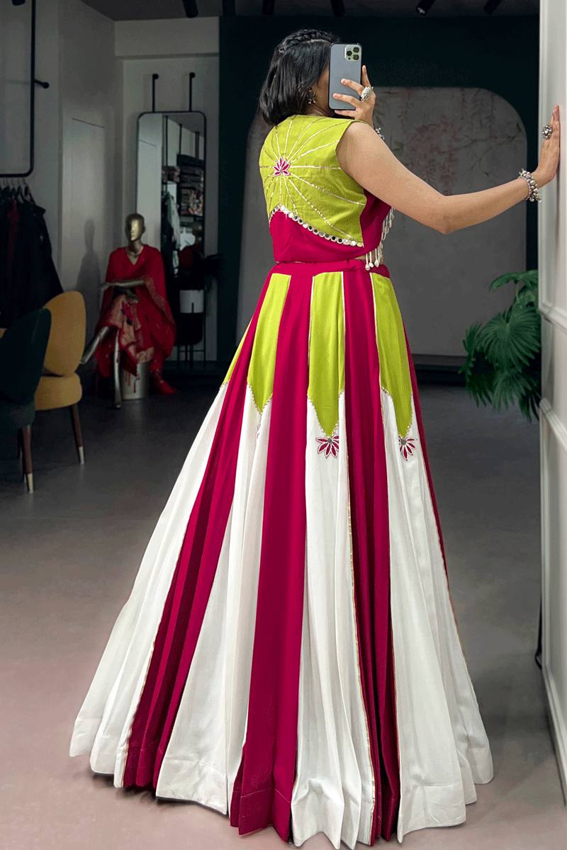 Multicolour Ghagra Choli For Women