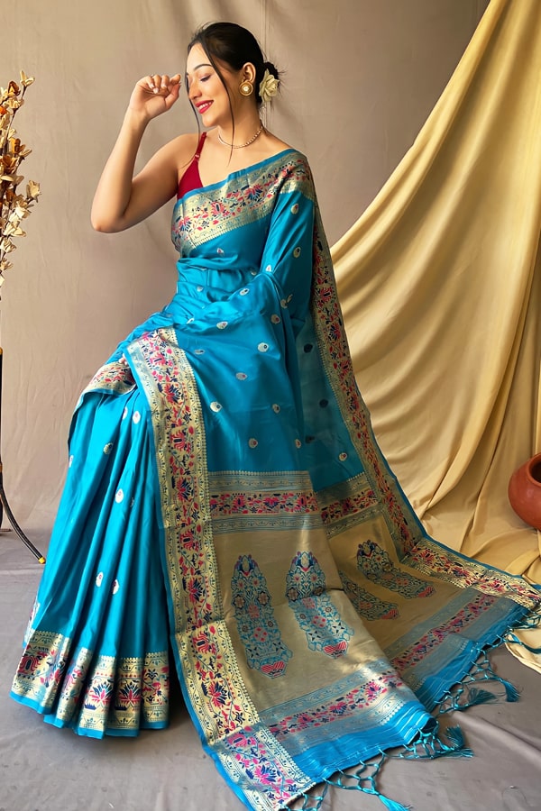 Nauvari Silk Saree For Women