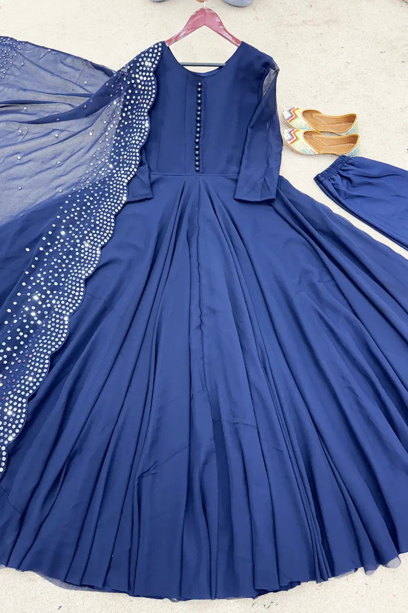 Navy Blue Gown Collection Buy Online