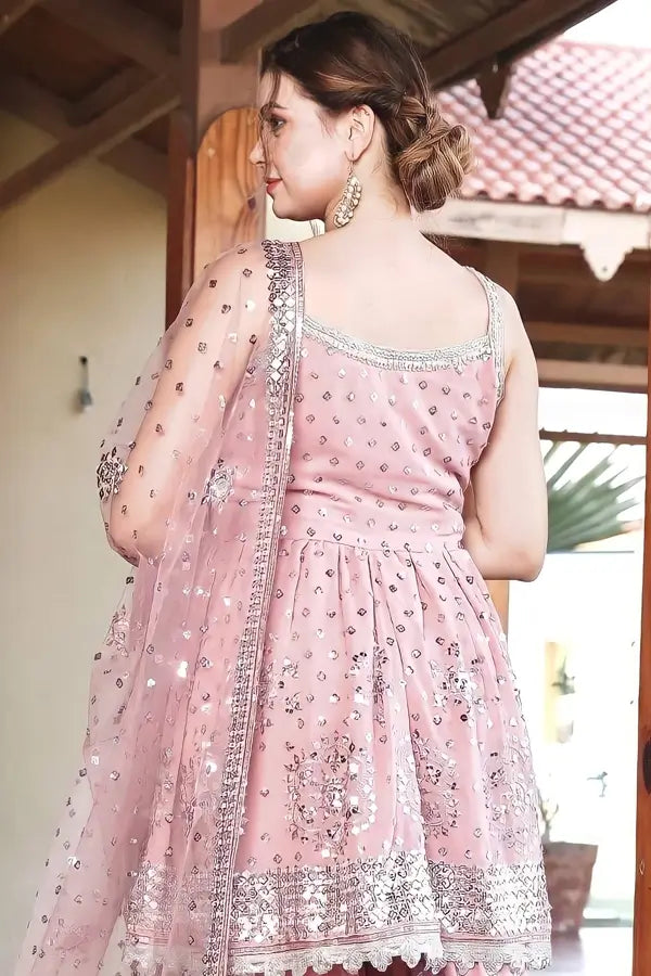 Latest Sharara Suit With Short Kurti For Wedding 2022 - Anaya Designer Studio