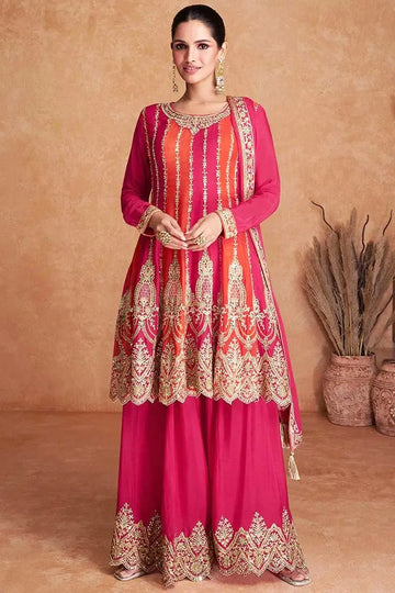 Pakistani Style Sharara Dress For Eid 2024