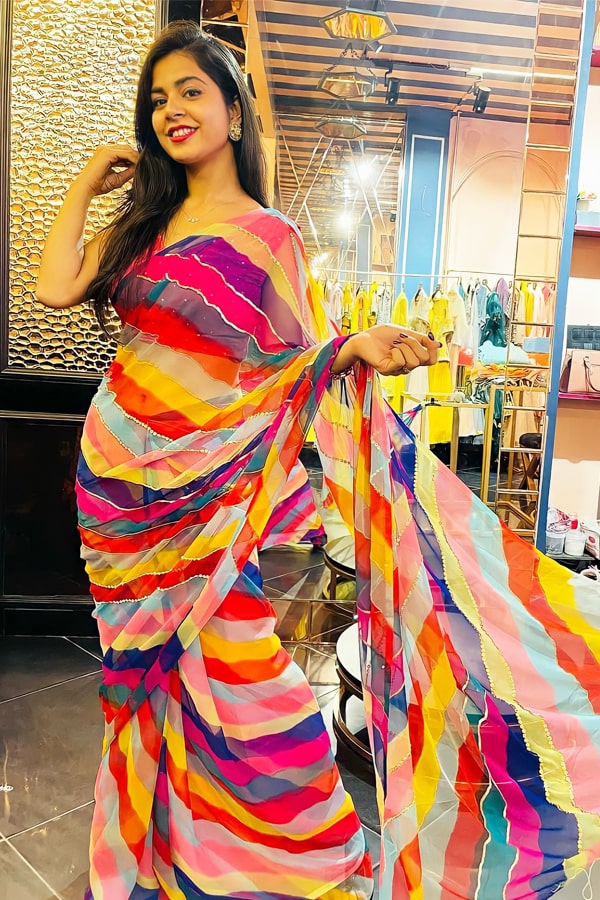 New saree design 2021 2022 for Girls - Anaya Designer Studio