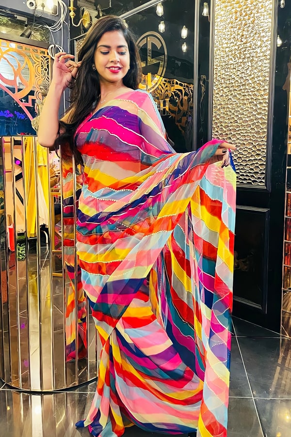 New saree design 2022 for girls Party wear - Anaya Designer Studio