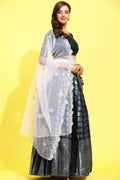 New Lehenga Half Saree With Dupatta