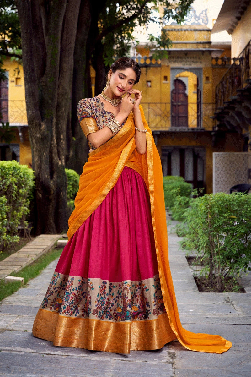 Stitched Half Saree Anaya Designer Studio stitched-half-saree-anaya-designer-studio
