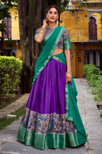 Onam Special Half Saree