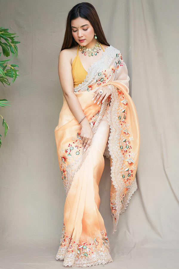 Latest Stylish Party Wear Saree For Women - Anaya Designer Studio
