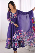 Organza Anarkali Suit 
