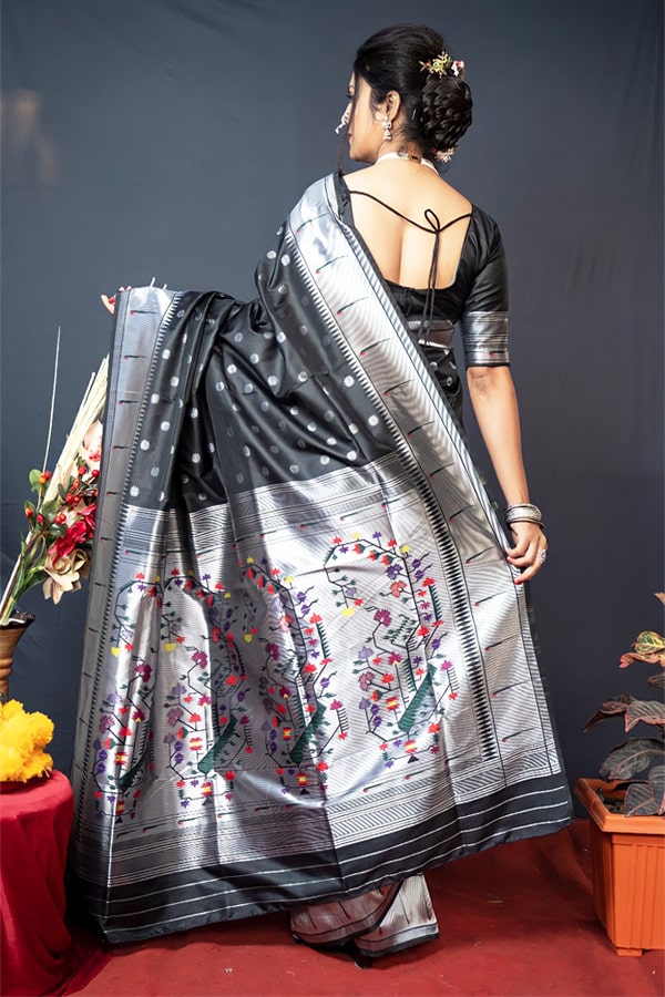 Paithani Pure Silk Saree For Women 2022 - Anaya Designer Studio