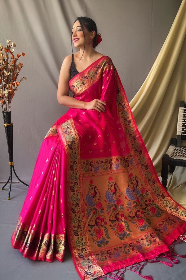 Marathi Wedding Paithani Saree 2023