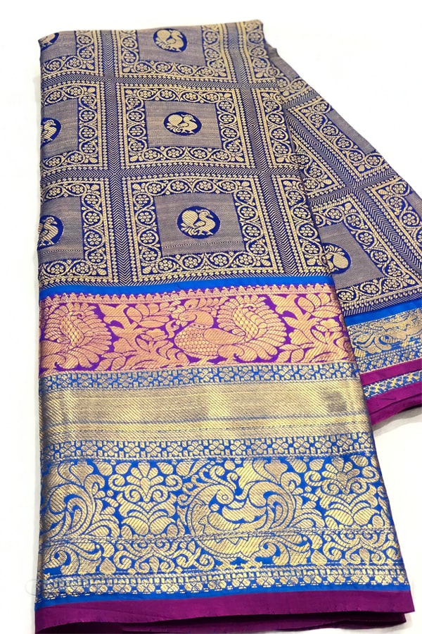 Original kanchipuram silk sarees with price - Anaya Designer Studio