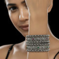 Oxidised Silver Bangles