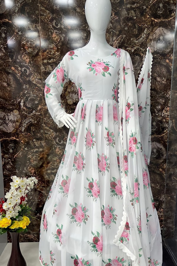 Designer Satin Saree For Wedding Guest - Anaya Designer Studio