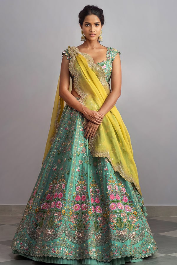 Party Wear Designer Lehenga Choli For Wedding 2022 - Anaya Designer Studio