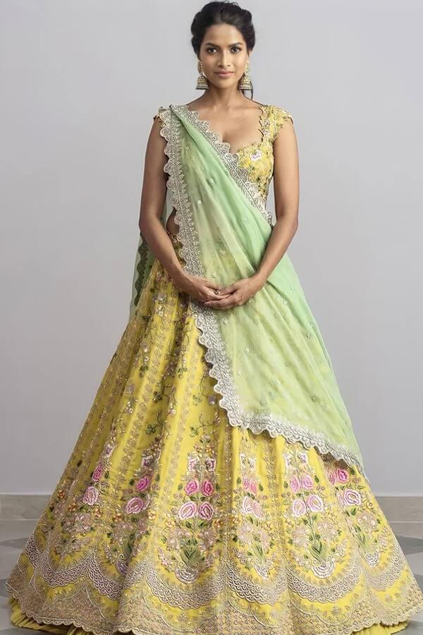 Party Wear Designer Lehenga For Bridesmaid 2022 - Anaya Designer Studio