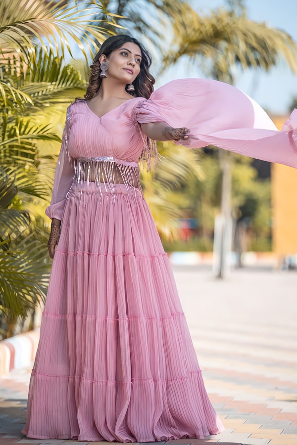 Party Wear Lehenga Choli Design For Wedding - Anaya Designer Studio