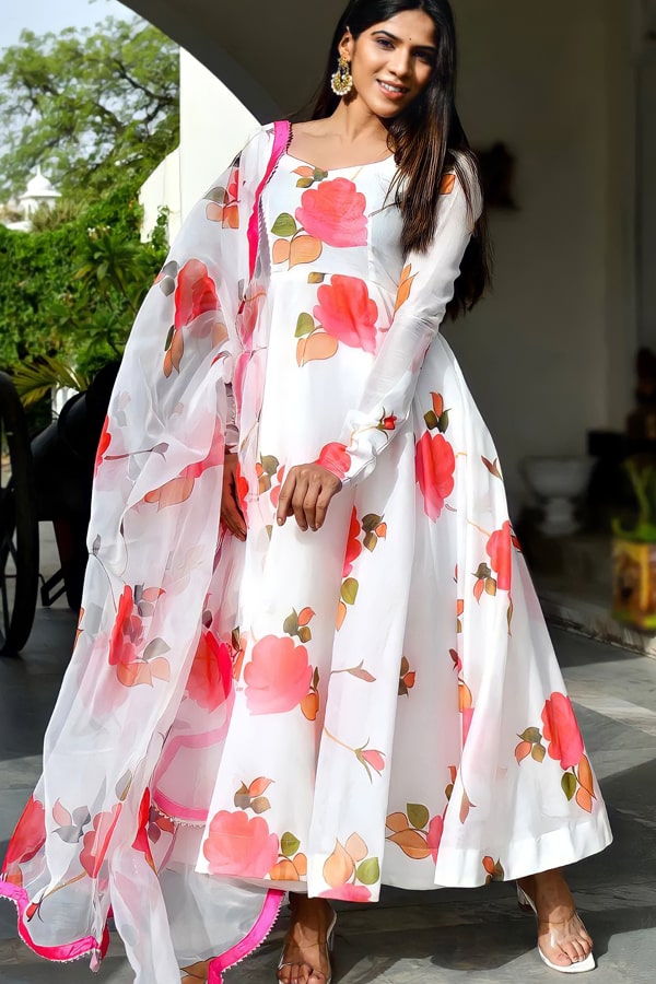Digital Print Party Wear Salwar Suit For Women 2022 - Anaya Designer Studio
