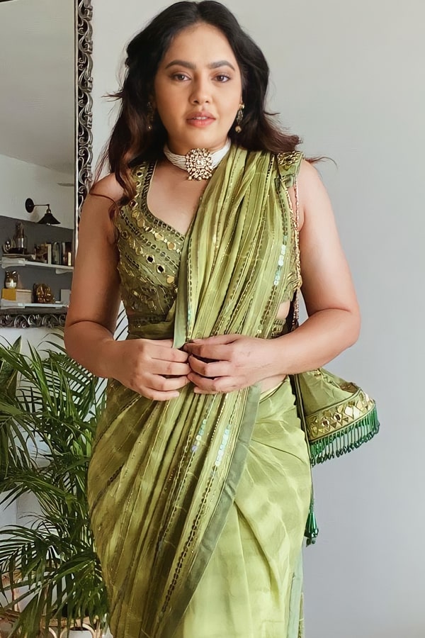 Party Wear Embroidered Sarees For Wedding 2022 - Anaya Designer Studio