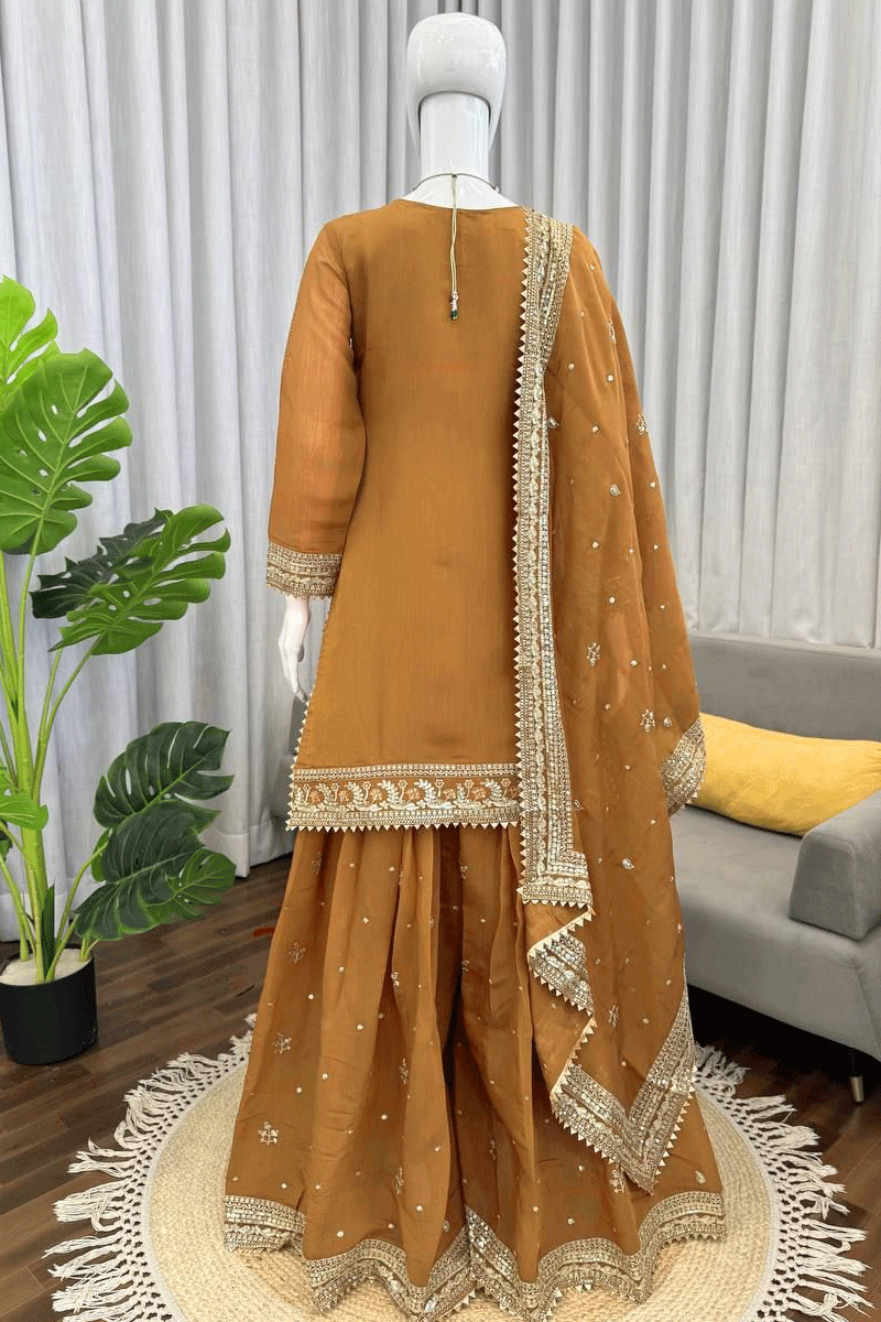Party Wear Plazo Dress For Women
