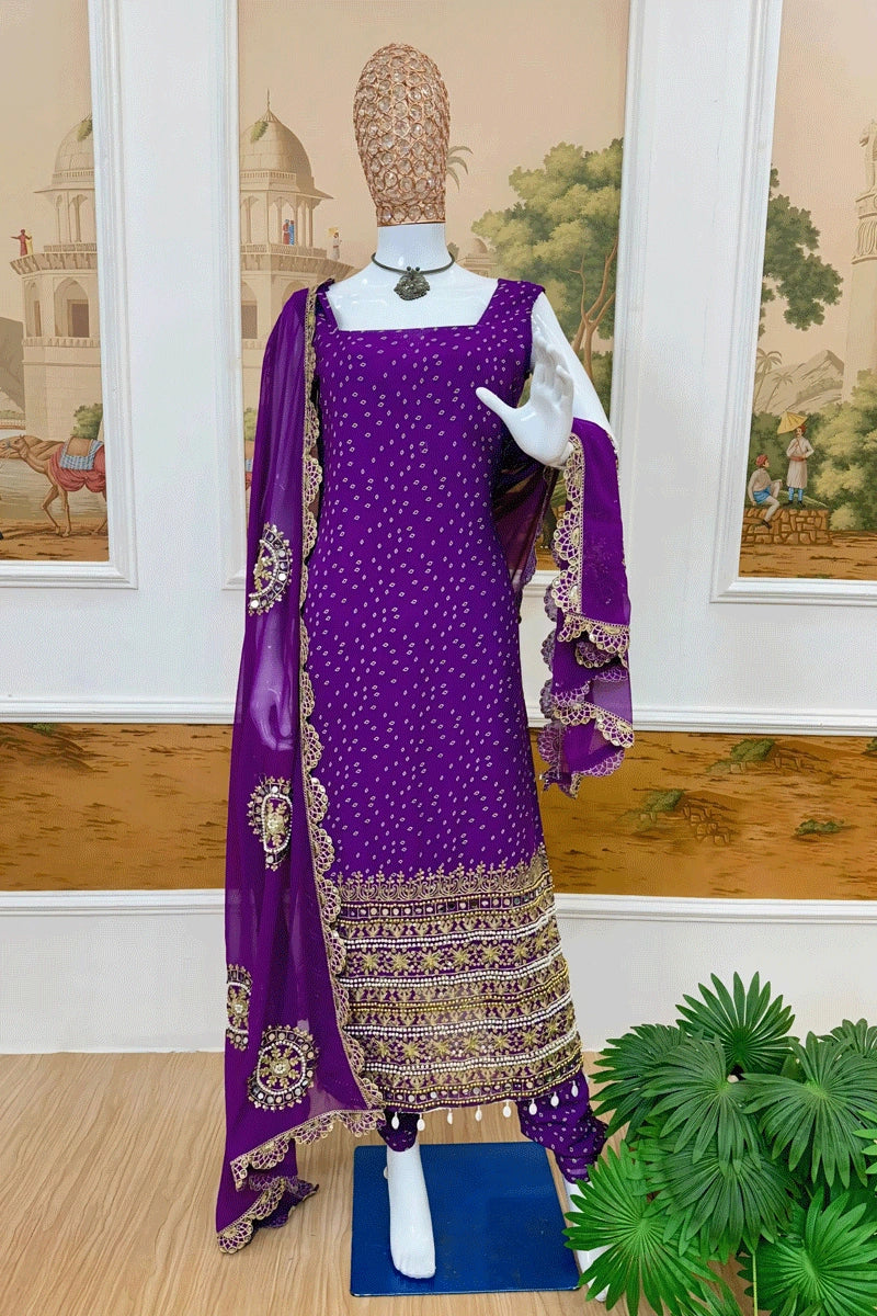 Party wear mirror dress