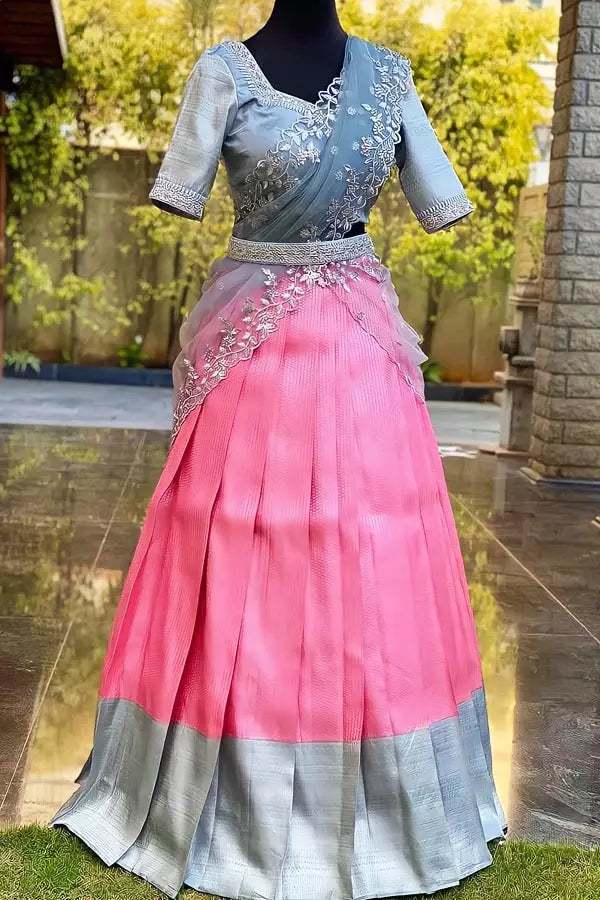 Latest Half Saree Design With Price 2022 - Anaya Designer Studio