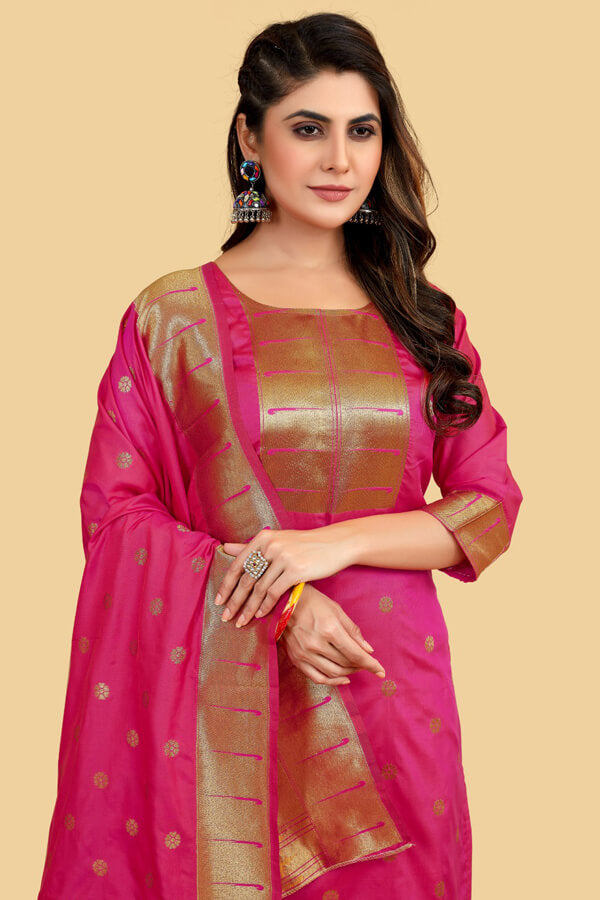 modern paithani dress design Paithani Gown
