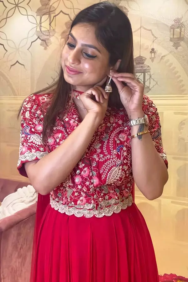Indian Wedding Gown Dress Design For Women - Anaya Designer Studio