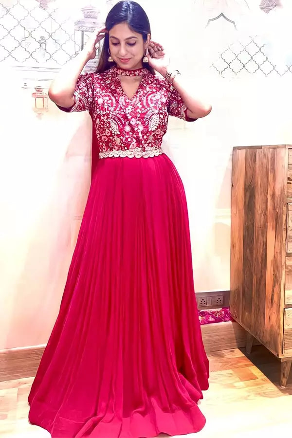 Indian Wedding Gown Dress Design For Women - Anaya Designer Studio