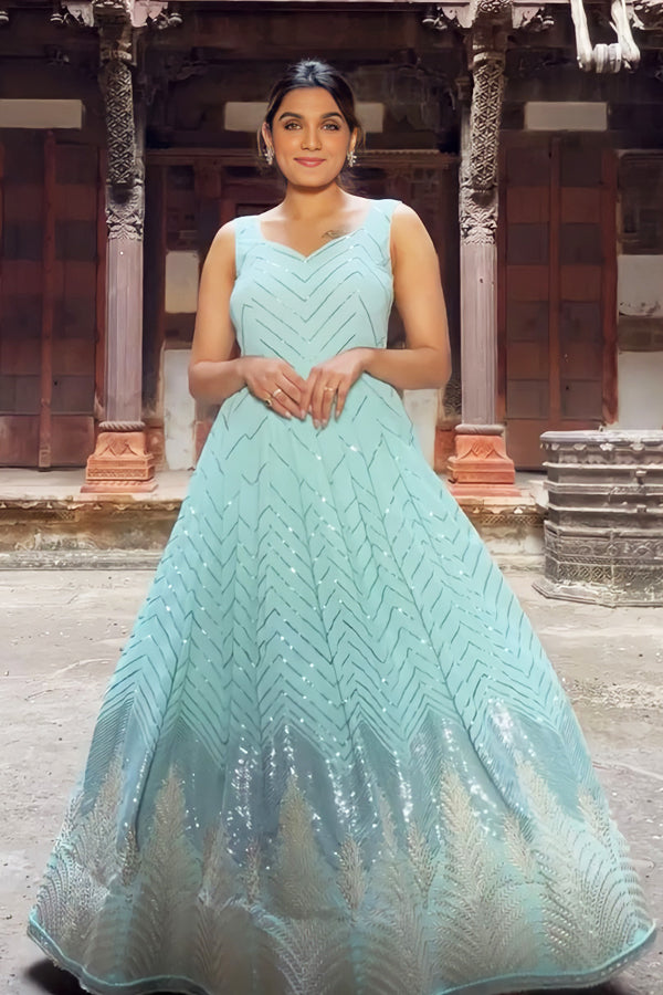 Long Gown For Girls 2022 With Dupatta - Anaya Designer Studio
