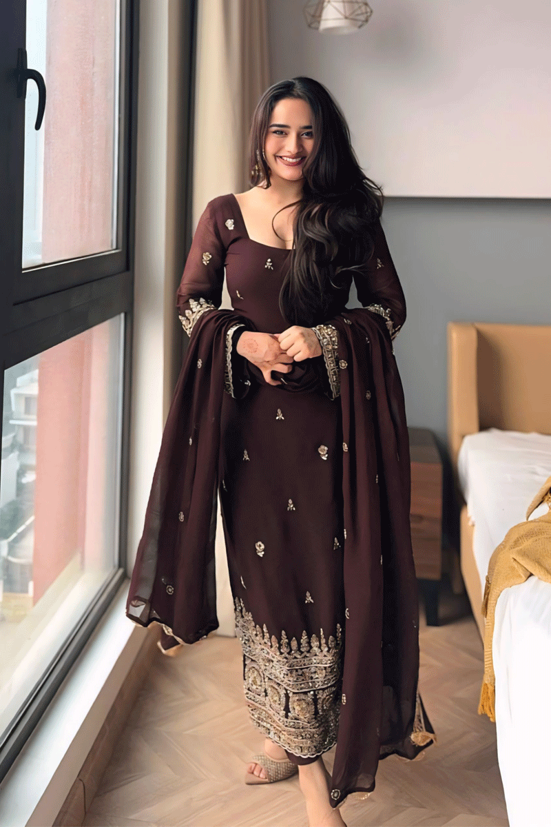 Premium Embroidered Look