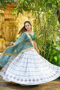 Printed Lehenga Choli Design