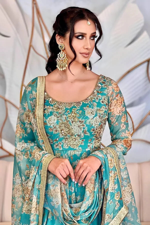 Latest women's long frocks sales