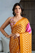 Printed Saree For Girl