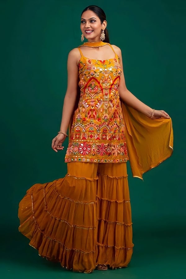 All New Punjabi Sharara Dress For Wedding With Price In 2022 - Anaya Designer Studio