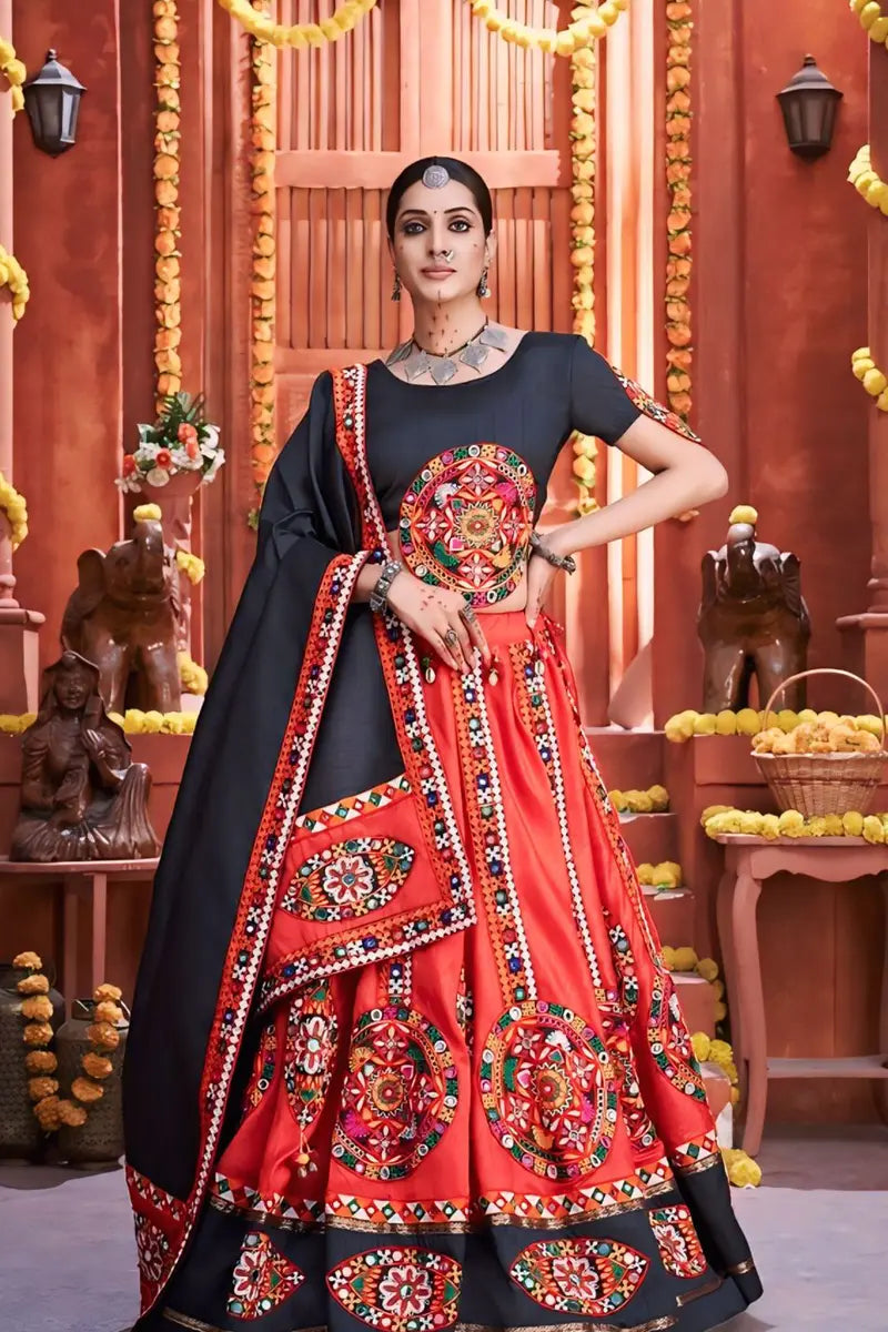 Rajwadi style lehenga