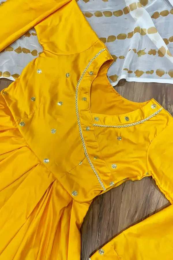 Raksha bandhan special dresses with Yellow Color