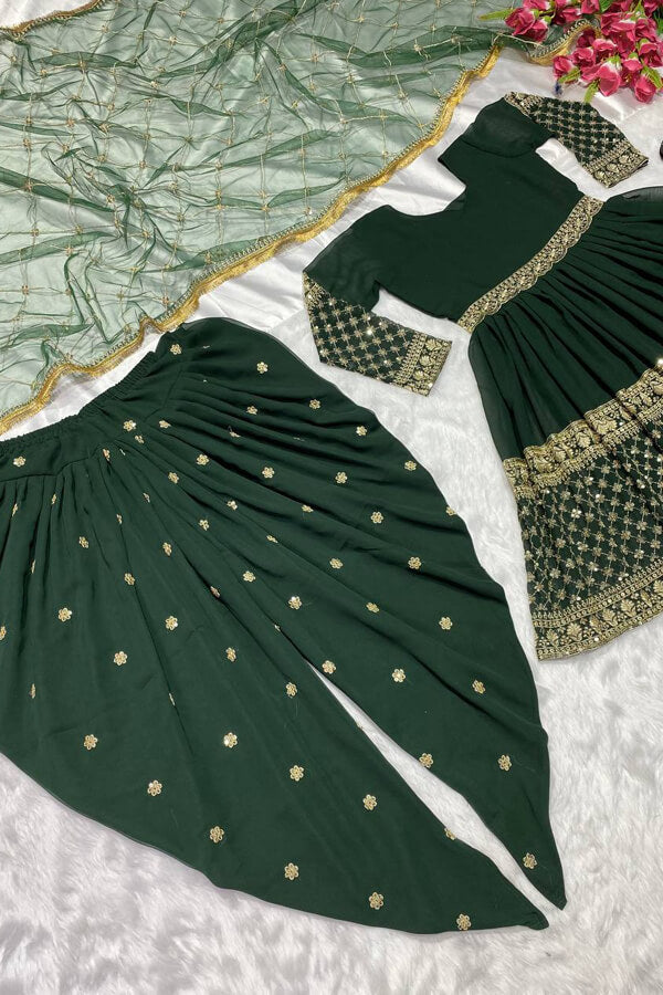 Traditional Ramadan Eid Special Dhoti Dress For Women - Anaya Designer Studio Traditional Ramadan Eid Special Dhoti Dress For Women - Anaya Designer Studio
