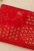 Real Mirror Embroidery Saree