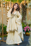 Real Mirror Work Sharara Suit for Wedding Functions