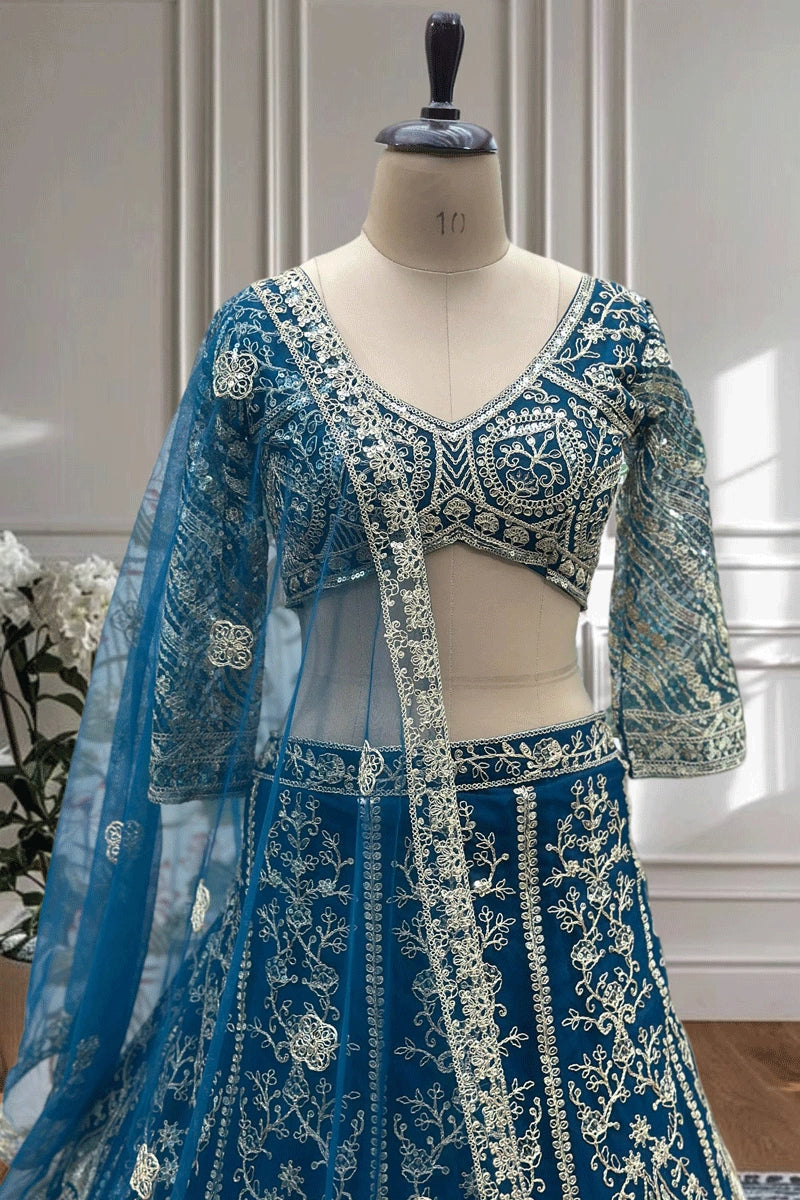 Reception wear lehenga