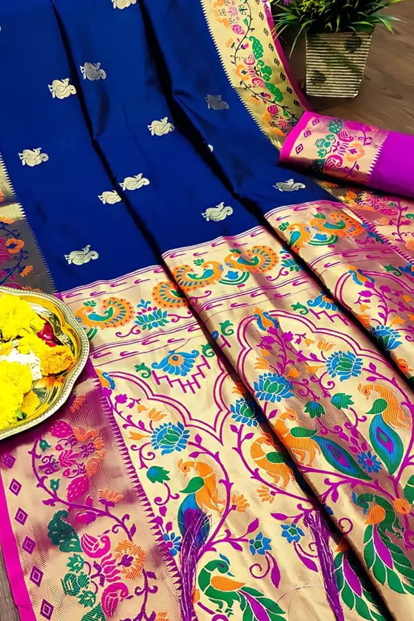 Best Marathi Paithani Saree Look For Wedding - Anaya Designer Studio